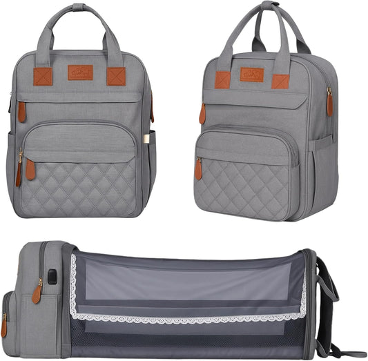 Foldable Sleeping Mommy Shoulder Diaper Bag