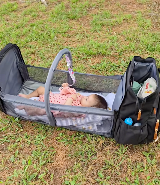 Foldable Sleeping Mommy Shoulder Diaper Bag