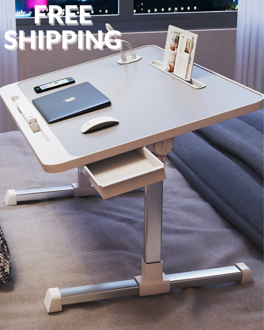 Adjustable Laptop Bed Desk- Free Shipping
